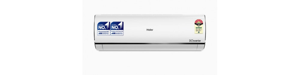 Air Conditioner: Haier 1.6 Ton Rs.44127 to Rs.46450